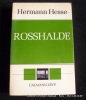Rosshalde. Hermann Hesse. Trad. par P. Hofer-Bury