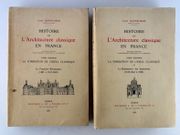 Histoire de l'Architecture classique en France. Tome premier La formation de l'idéal classique, en 2 volumes. 1- La Première Renaissance (1495 à 1535-1540) 2- La Renaissance des humanistes. (1535-1540 à 1589). par Louis Hautecoeur - Image 1