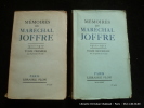 Mémoires du Maréchal Joffre. 1910 -1917 Tome 1 & 2.. Maréchal Joffre.