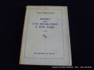 Projet pour une révolution à New-York. Alain Robbe-Grillet