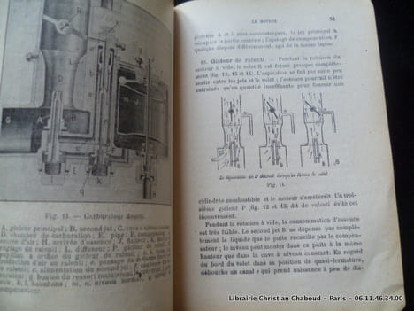 L'automobile. Petites leçons. Illustrées de nombreux dessins. A. Bouzy