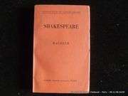 MACBETH. Édition bilingue. par Shakespeare