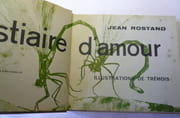 Bestiaire d'amour. 200 illustrations de Trémois par Jean Rostand. Trémois - Image 2