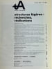 Techniques & Architecture N&deg;294, oct. 1973. Structures l&eacute;g&egrave;res : Recherches, r&eacute;alisations. Techniques & Architecture. Max Blumenthal, r&eacute;dacteur en ...