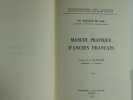 Manuel pratique d'ancien français. Volume II. Guy Raynaud de Lage. Préf. de G. Gougenheim