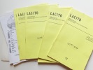 Lacito. Afrique 1976-1979. Lacito. Laboratoire des Langues et Civilisations à Tradition Orale. Luc Bouquiaux