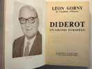 Diderot. Un grand europ&eacute;en.. L&eacute;on Gorny