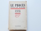 Le procès d'Oscar Wilde. Hilary Pacq. Trad. par Maurice Bec