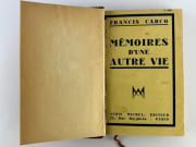 Mémoires d'une autre vie. Souvenirs d'enfance. par Francis Carco - Image 4