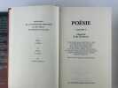 Panorama de la littérature polonaise du XXe siècle. Poésie I & II. En deux volumes.. Karl Dedecius. Edition dirigé par François Rosset.