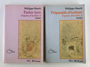 Parler loin. Papiers d'écoliers 1 - Papiers d'écoliers 2. Essais. par Philippe Haeck - Image 1