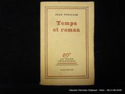 Temps et roman par Jean Pouillon