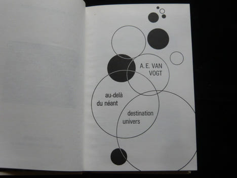 Au-delà du néant. Destination univers.. A.E. Van Vogt. Illustrations de Claude Auclair.