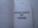 Humanité et demie. T.J. Bass. Ill. de Pierre Clément