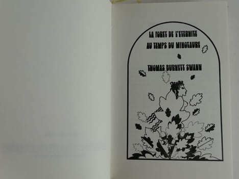 La forêt de l'éternité. Au temps du minotaure.. Thomas Burnett Swann. Dessins originaux de Lacroix