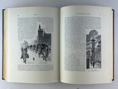 Paris il y a cent ans vu par Auguste Vitu. 490 dessins de l'époque d'après nature. Auguste Vitu