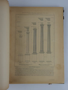 Traité élémentaire d'architecture comprenant l'étude complète des Cinq Ordres, le Tracé des Ombres et les Premiers Principes de Construction. Ouvrages ...