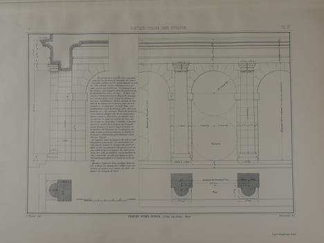 Traité élémentaire d'architecture comprenant l'étude complète des Cinq Ordres, le Tracé des Ombres et les Premiers Principes de Construction. Ouvrages ...