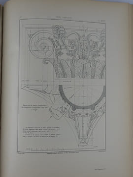 Traité élémentaire d'architecture comprenant l'étude complète des Cinq Ordres, le Tracé des Ombres et les Premiers Principes de Construction. Ouvrages ...