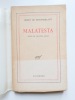 Malatesta. Pièce en quatre actes. Henry de Montherlant