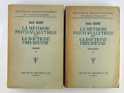 La méthode psychanalytique et la doctrine freudienne.  1-Exposé. 2- Discussion par Dalbiez Roland
