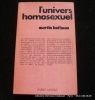 L'univers homosexuel. Hoffman, Martin. Trad. par Françoise Chazelas et Serge Zolotoukhine