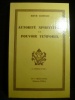 Autorité spirituelle et pouvoir temporel.. Guenon, René