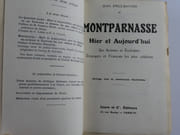 Montparnasse. Hier et Aujourd'hui. Ses Artistes et Ecrivains. Etrangers et Français les plus célèbres. Ouvrage orné de nombreuses illustrations par Emile-Bayard, Jean - Image 5