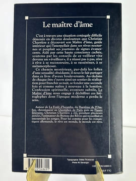 Le maître d'âme. Rêves, signes, visions. Charrière, Christian