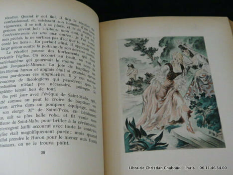 L'ingénu. Illustrations de Berthommé Saint-André . VOLTAIRE