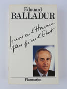 Je crois en l'Homme plus qu'en l'Etat. Envoi de l'auteur par Balladur, Edouard.  - Image 1