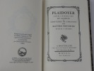 Plaidoyer contre l'introduction de cadenas ou ceintures de chasteté par Maître Freydier Avocat à Nîmes. Reprint de l'édition originale de 1750, ...