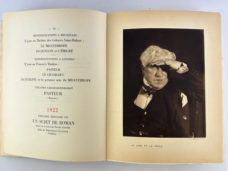 Lucien Guitry raconté par son fils. Sa carrière et sa vie.. Sacha Guitry. Photographies de Ch. Gerschel