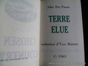 Terre Elue (Chosen Country) par Dos Passos, John. Trad. Yves Malartic - Image 1