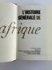 Histoire g&eacute;n&eacute;rale de l'Afrique. Tome 2. Pr&eacute;sent&eacute; par Jean Dumont. Textes de M. Costantini, D. Maraval, Stan-Michel Pallistrandi, P.-A. Weber. 