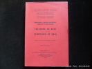 Commission de l 'érosion continentale. Collissionn of land erosion. Colloque de Bari 1/10 - 8/10/1962 Symposium of Bari. Publication n°59.. ...