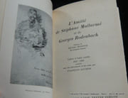 L'amitié de Stéphane Mallarmé et de Georges Rodenbach. Lettres et textes inédits 1887-1898. par Mallarmé - Rodenbach. Pref. Henri Mondor - Image 3