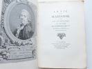 La vie de Marianne ou les aventures de Madame la Comtesse de ***. Marivaux. Preface de Saint-Alban