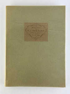 Oeuvres de P. J. Bernard ornées de dessins de Prud'hon. Reprint de l'édition de 1797.