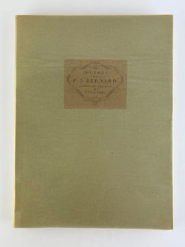 Oeuvres de P. J. Bernard ornées de dessins de Prud'hon. Reprint de l'édition de 1797.. P. J. Bernard