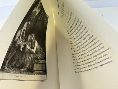 Oeuvres de P. J. Bernard ornées de dessins de Prud'hon. Reprint de l'édition de 1797.