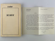 M. Moi par Claire Rotenberg MOSSOLIN Postface de Claude Ferran - Image 1