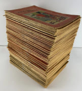 LE ROMAN DU JEUDI - L'ouvrage complet illustré - Il paraît tous les jeudis. Rare ensemble de 130 numéros, du n°1 à 160 (manquent 30 numéros : 3, 4, 6, 10, 11, 12, 23, 28, 29, 37, 39, 40, 42, 43, 51, 55, 59, 65, 73, 75, 83, 87, 88, 99, 101, 104, 127, 135, 137, 156). par Collectif - Image 6