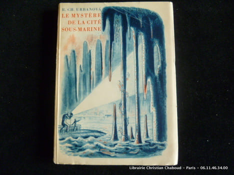 Le mystère de la cité sous-marine. Urbanova. Couverture de Cyril Bouda.