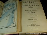 Baedeker. Manuel du voyageur. Londres, ses environs, l'Angleterre, le Pays de Galles et l'Ecosse par Karl Baedeker - Image 3