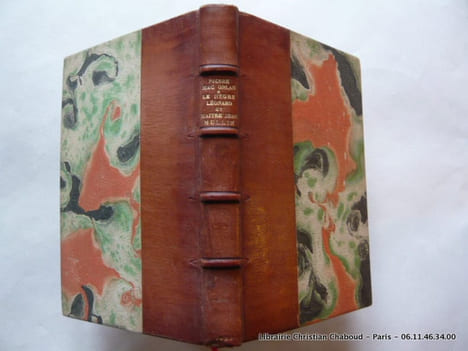 Le Nègre Léonard & Maître Jean Mullin. Envoi de l'auteur.. Mac Orlan, Pierre. Illustrations en couleurs de Chas. Laborde gravées sur bois par Robert ...