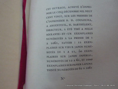 Le Nègre Léonard & Maître Jean Mullin. Envoi de l'auteur.. Mac Orlan, Pierre. Illustrations en couleurs de Chas. Laborde gravées sur bois par Robert ...