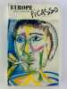 Revue Europe 492-493. Avril-Mai 1970. Picasso.. Revue Europe. Collectif