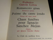 Romancero Gitan. Poème du Canto Jondo. Chant funèbre pour Ignacio Sanchez Mejias. par Federico Garcia Lorca - Image 2