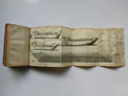 Traité des Bois servans a tous usages, contenant les Ordonnances du Roy,  Touchant les Reglemens des Bois, leurs Proprietez, Nature et Difference; Ce que les Proprietaires doivent observer pour mettre leurs Bois en Valeur, et les Marchands, en l'Achapt et debit qu'ils en font; Les Comptes et Toisez qui se doivent faire dans les Forets, sur les Ports, et dans les Bâtimens, lors qu'ils sont mis en Oeuvres, tant Maisons, Moulins, que Batteaux et Vaissaux de Mer, Les Noms de toutes les Pieces qui servent a leur Construction, faciles a connoitre par les Plans et Profils; enrichis de plusieurs autres figures concernant le Debit et Transport des Bois. Avec la Disposition pour construire les Navires; La Methode de les mettre en Chantier. Et les Proportions qu'il faut observer; La Maniere de reduire les Bois a bâtir, suivant les Uz et Coutume de Paris; Et une Reduction generale de toutes sortes de Longueurs et Grosseurs. Divisé en deux Parties.  par Claude CARON, Géographe et Arpenteur Royal - Image 7